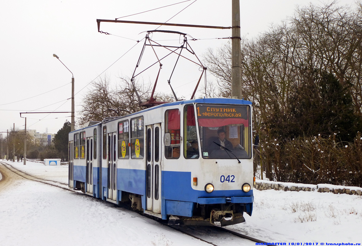 Evpatoria, Tatra KT4SU č. 042