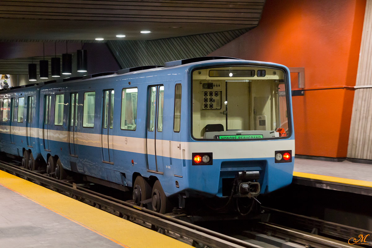 Монреаль, Canadian Vickers MR-63 моторный № 81-689; Монреаль — Métro de Montréal -> Ligne verte