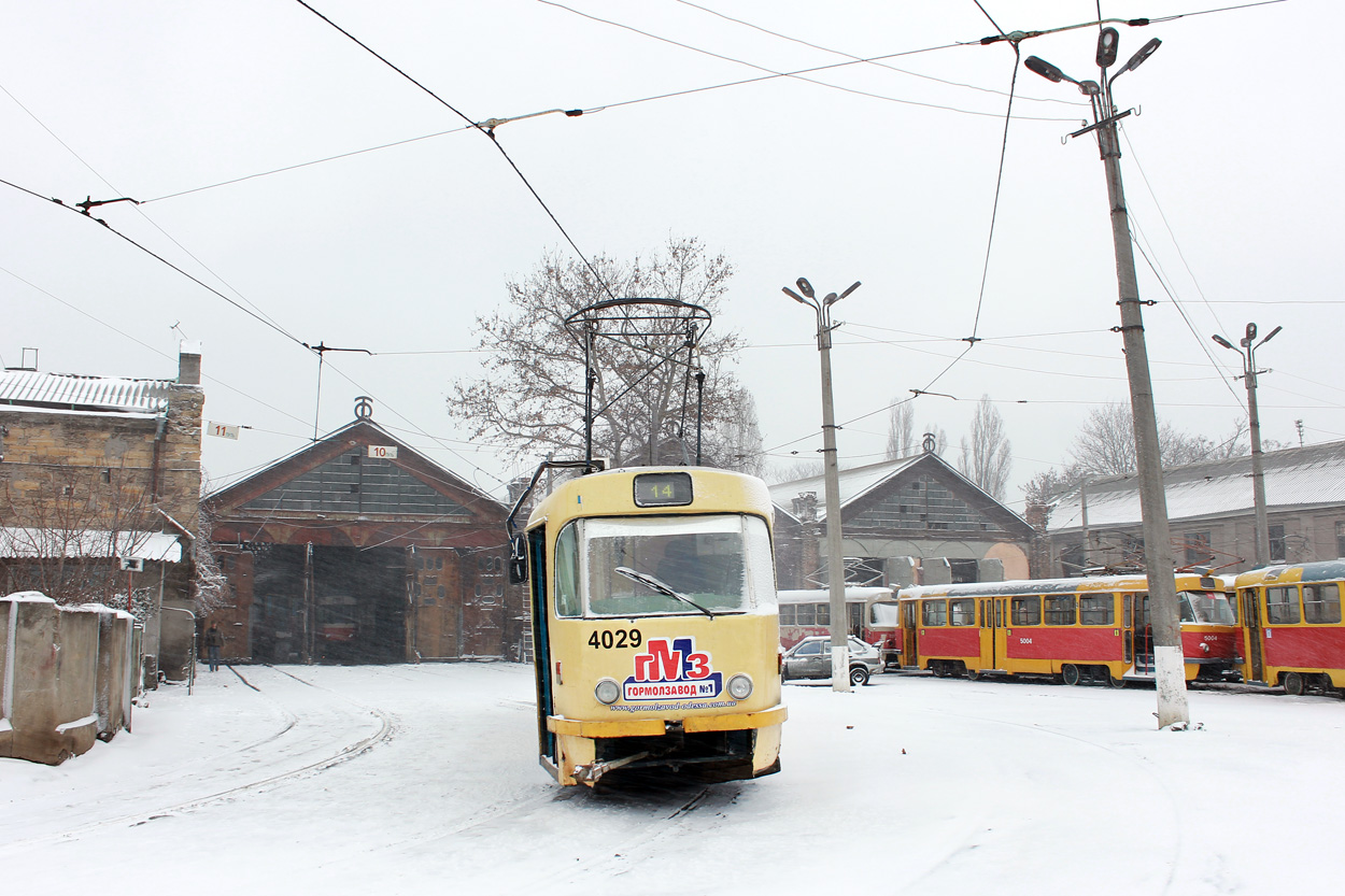 Одесса, Tatra T3R.P № 4029