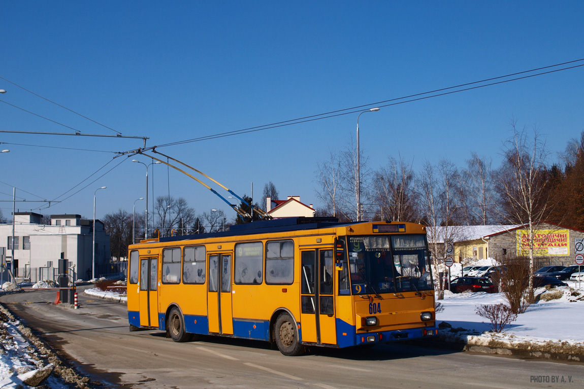 Львов, Škoda 14Tr11/6 № 604