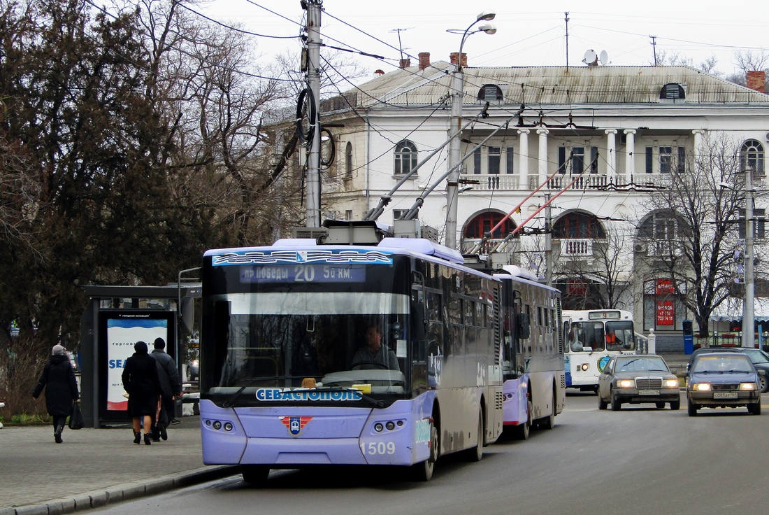 Sevastopole, LAZ E183A1 № 1509