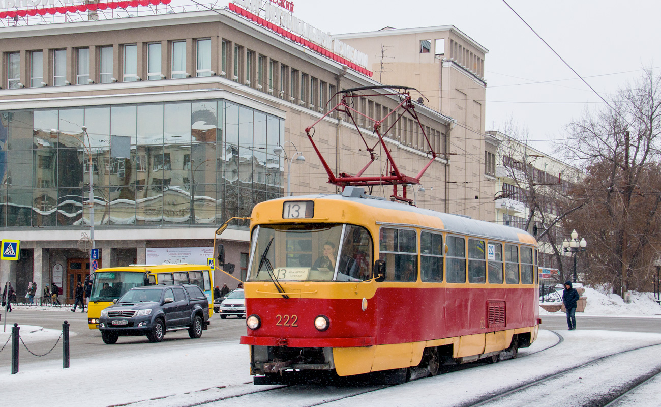 Екатеринбург, Tatra T3SU № 222