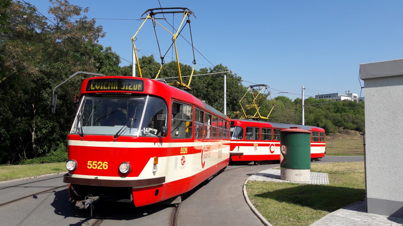 Прага, Tatra T3R.P № 5526