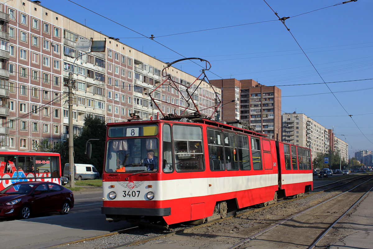 Санкт-Петербург, ЛВС-86К № 3407