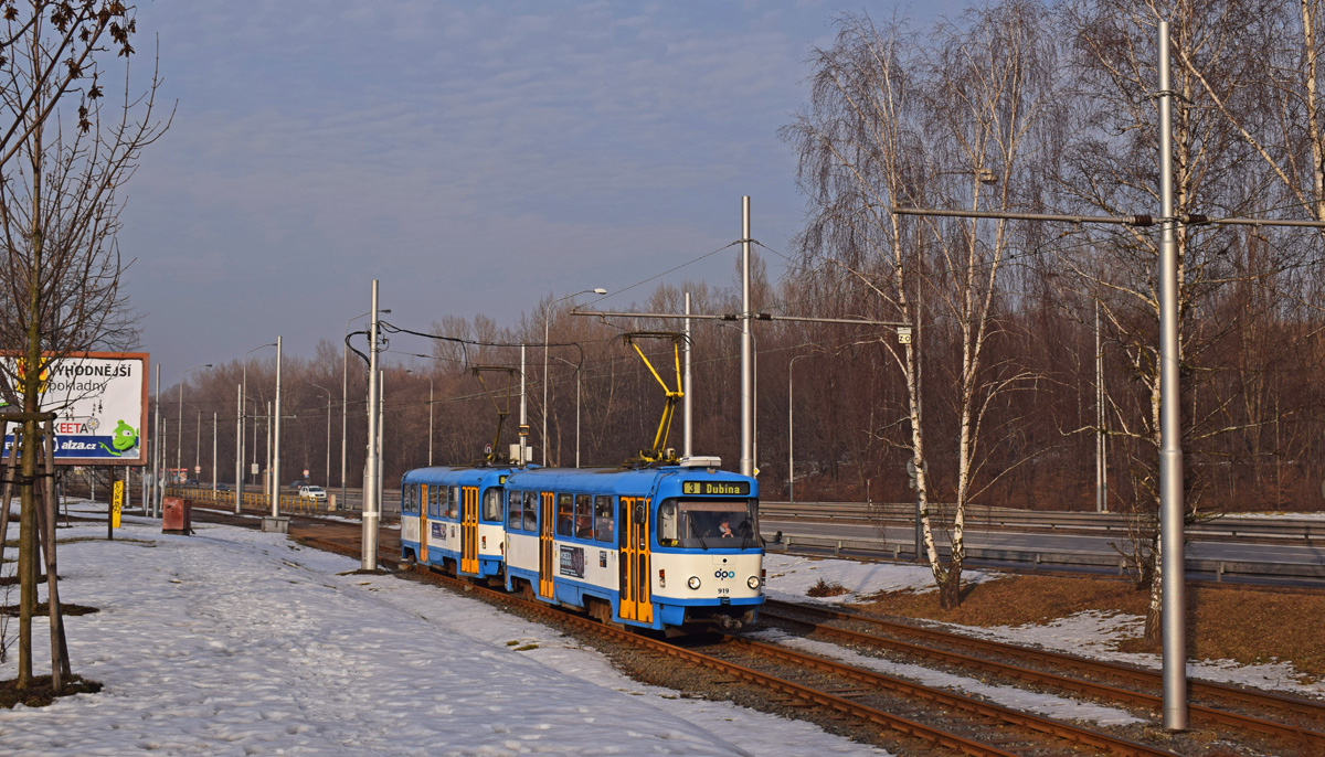 Острава, Tatra T3R.P № 919
