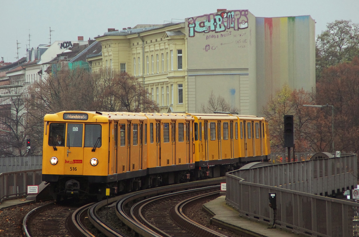 Берлин, BVG A3E № 516
