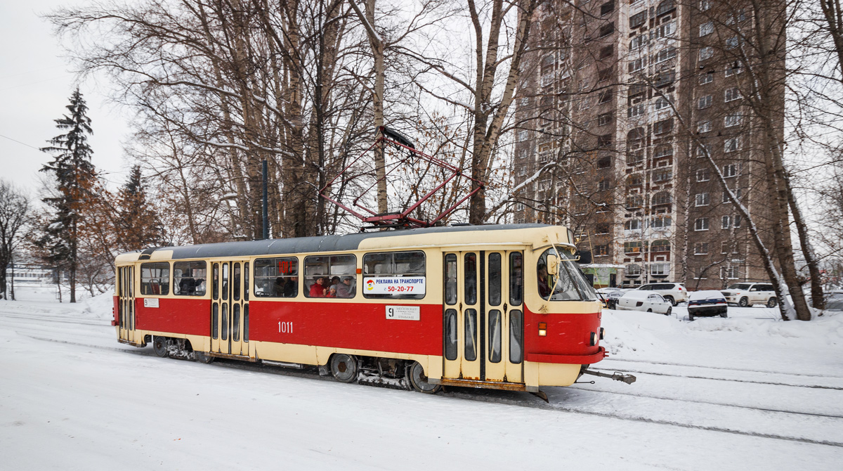 Ижевск, Tatra T3SU мод. Ижевск № 1011