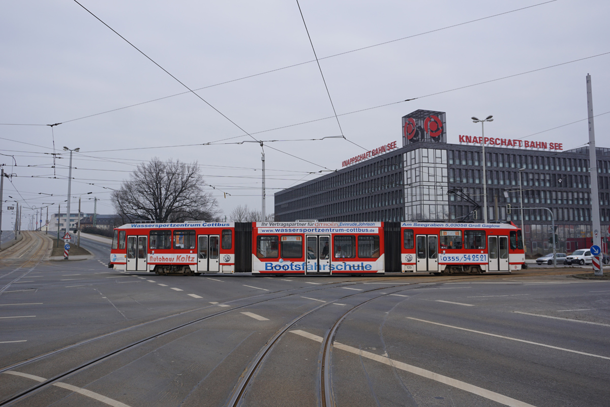 Котбус, Tatra KTNF6 № 109