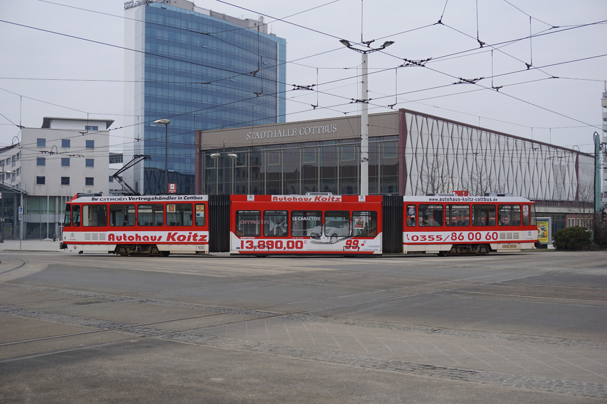 Котбус, Tatra KTNF6 № 109