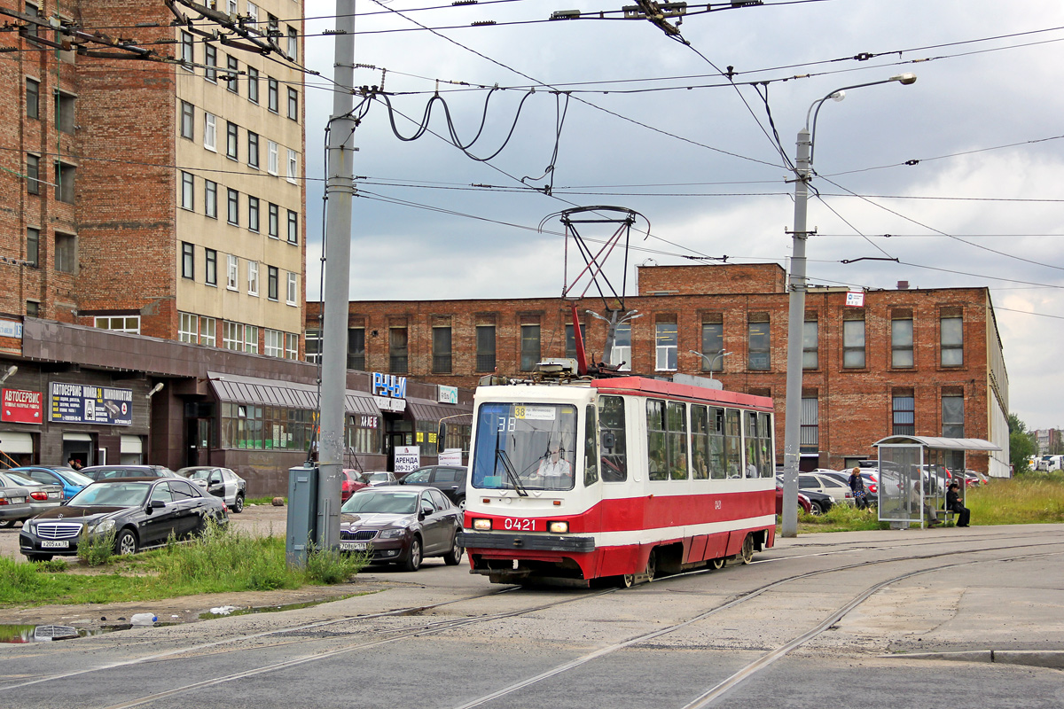 Санкт-Петербург, 71-134К (ЛМ-99К) № 0421