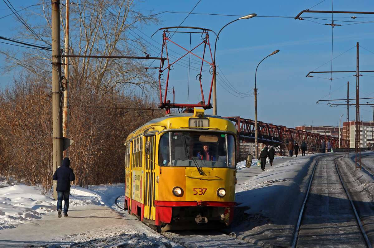Екатеринбург, Tatra T3SU № 537