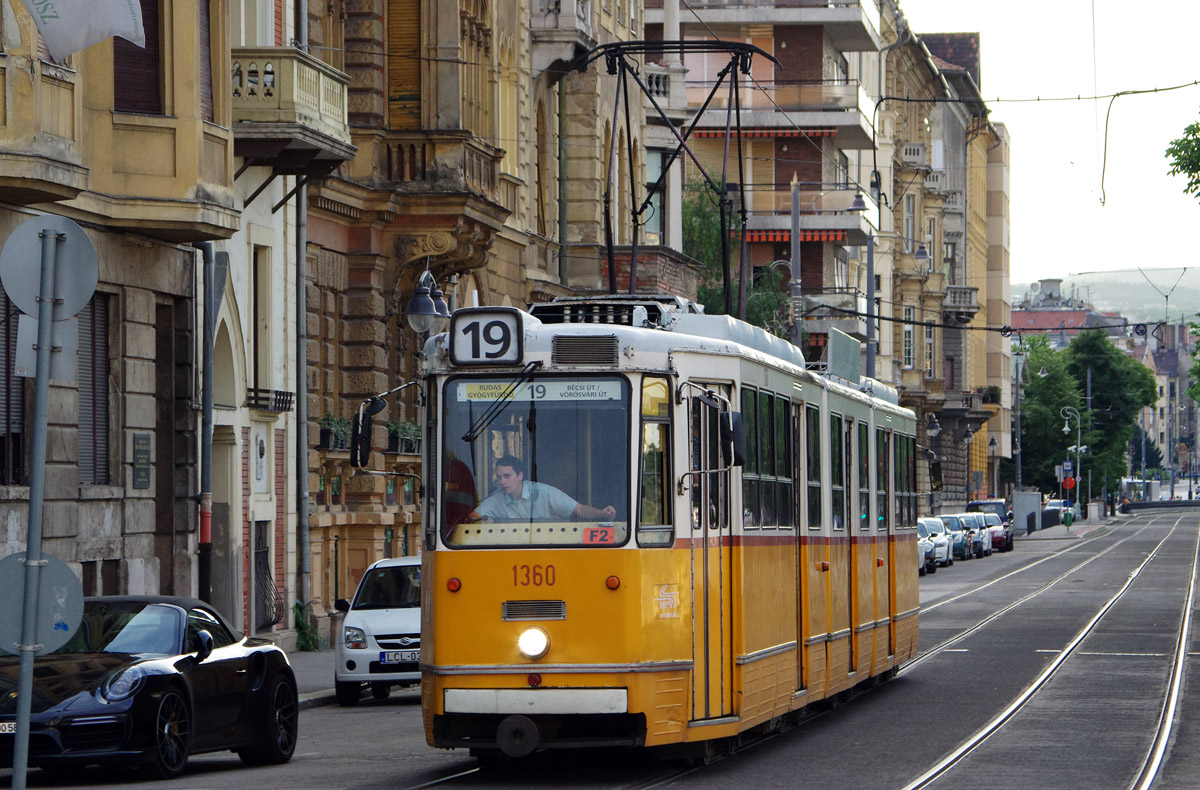 Будапешт, Ganz CSMG2 № 1360