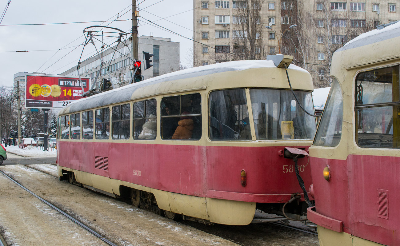 Киев, Tatra T3SU № 5830