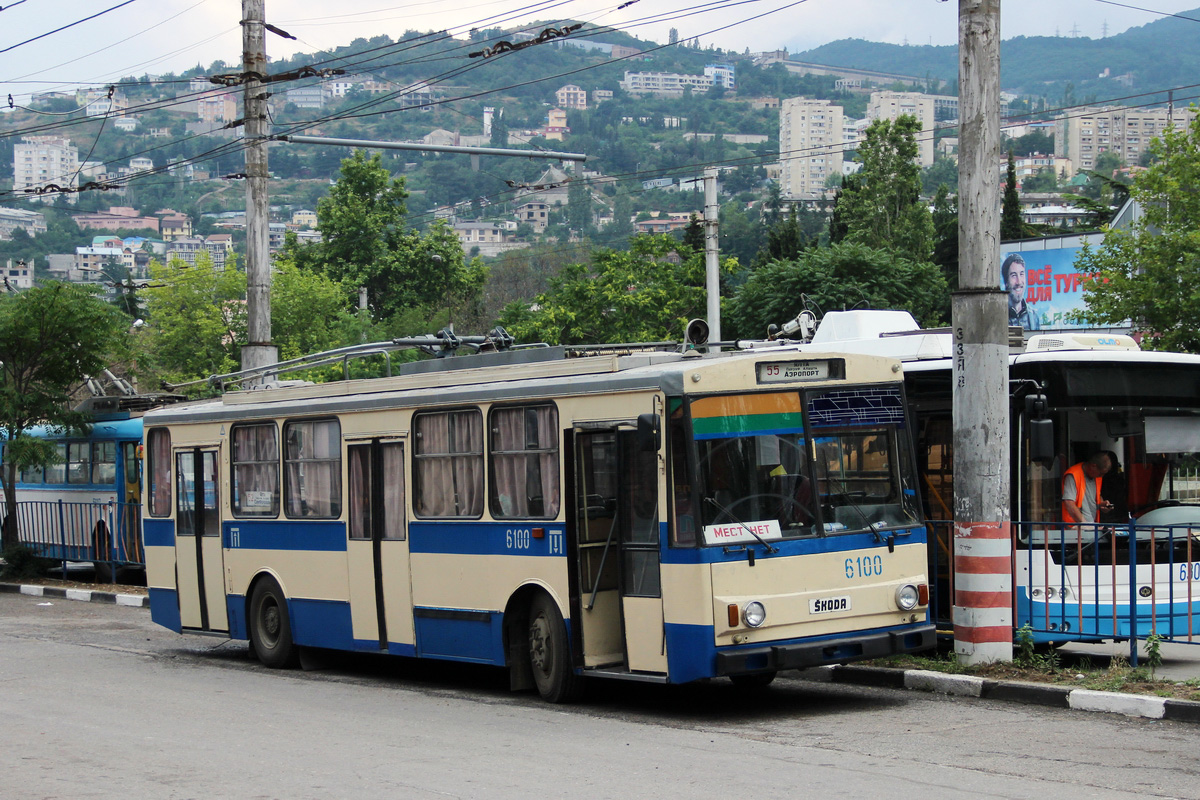 Crimean trolleybus, Škoda 14Tr89/6 Br. 6100