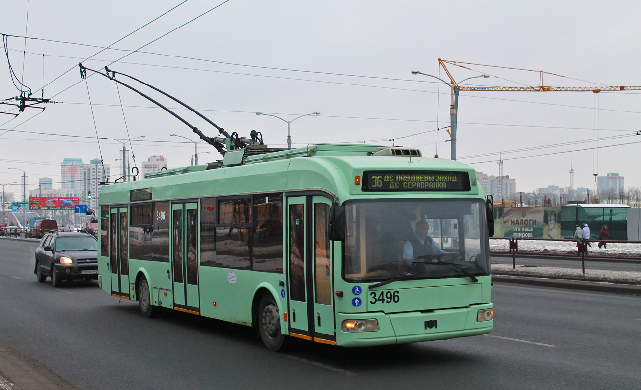 Минск, БКМ 321 № 3496