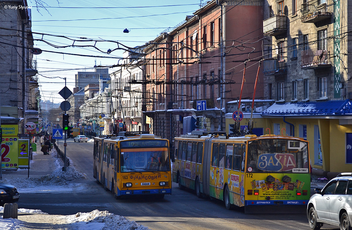 Тернополь, Škoda 15Tr13/6M № 163