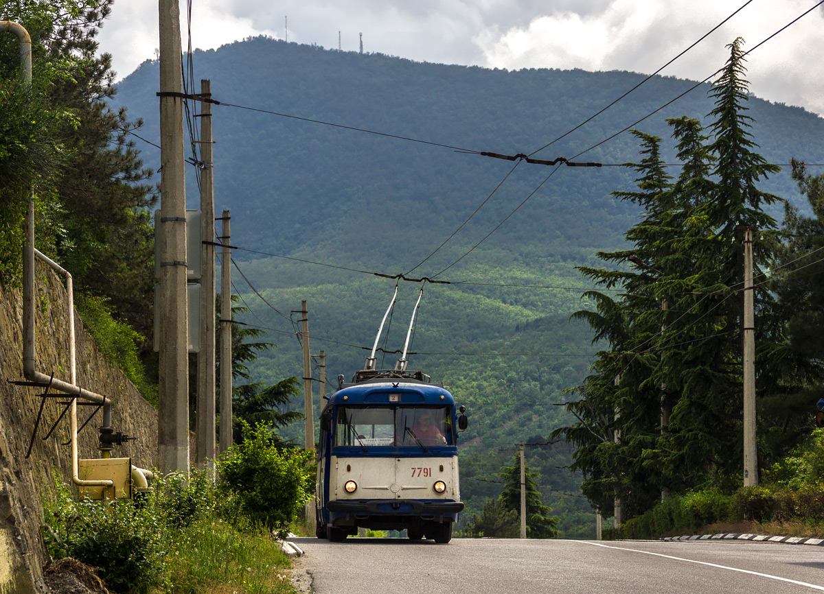 Крымский троллейбус, Škoda 9TrH29 № 7791
