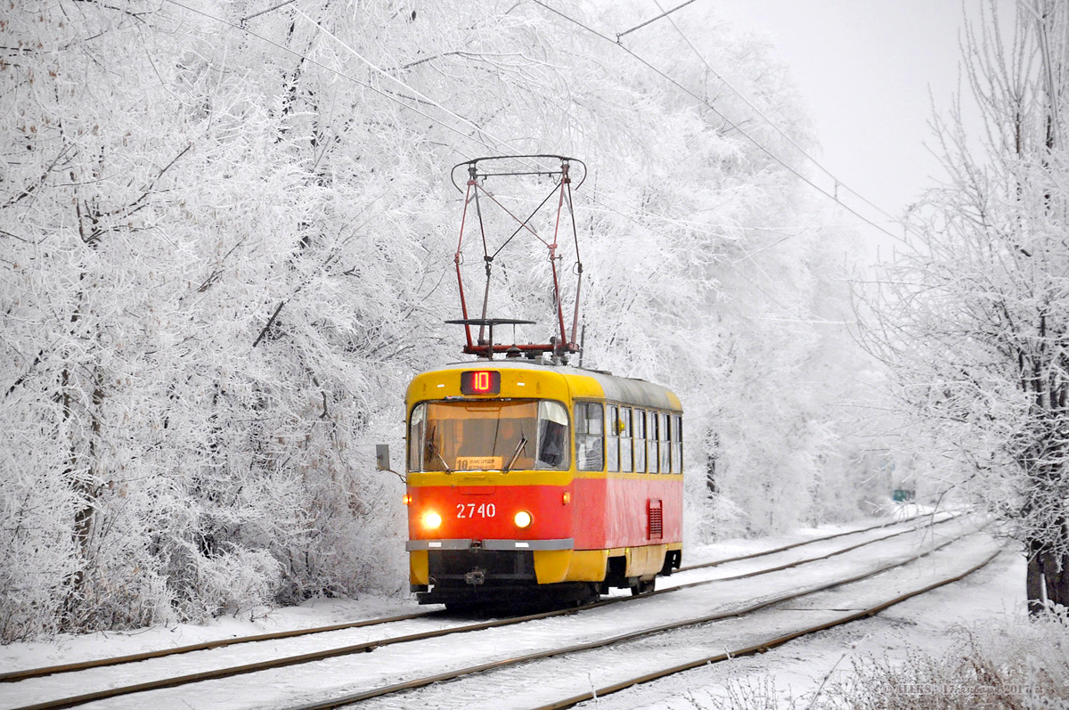 Волгоград, Tatra T3SU № 2740