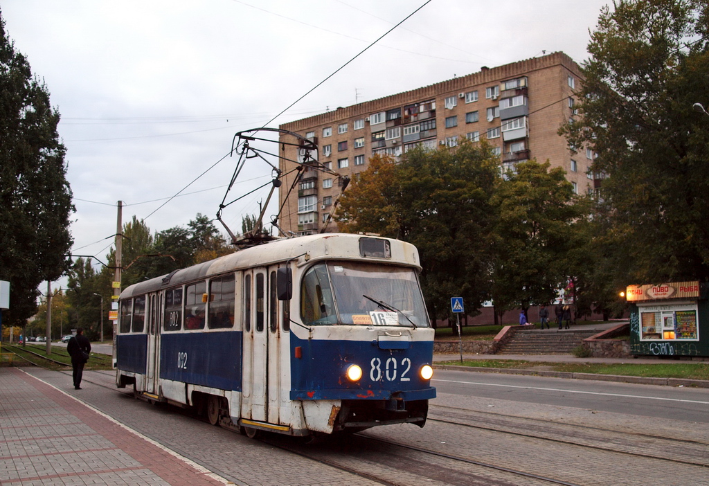 Запорожье, Tatra T3SU № 802