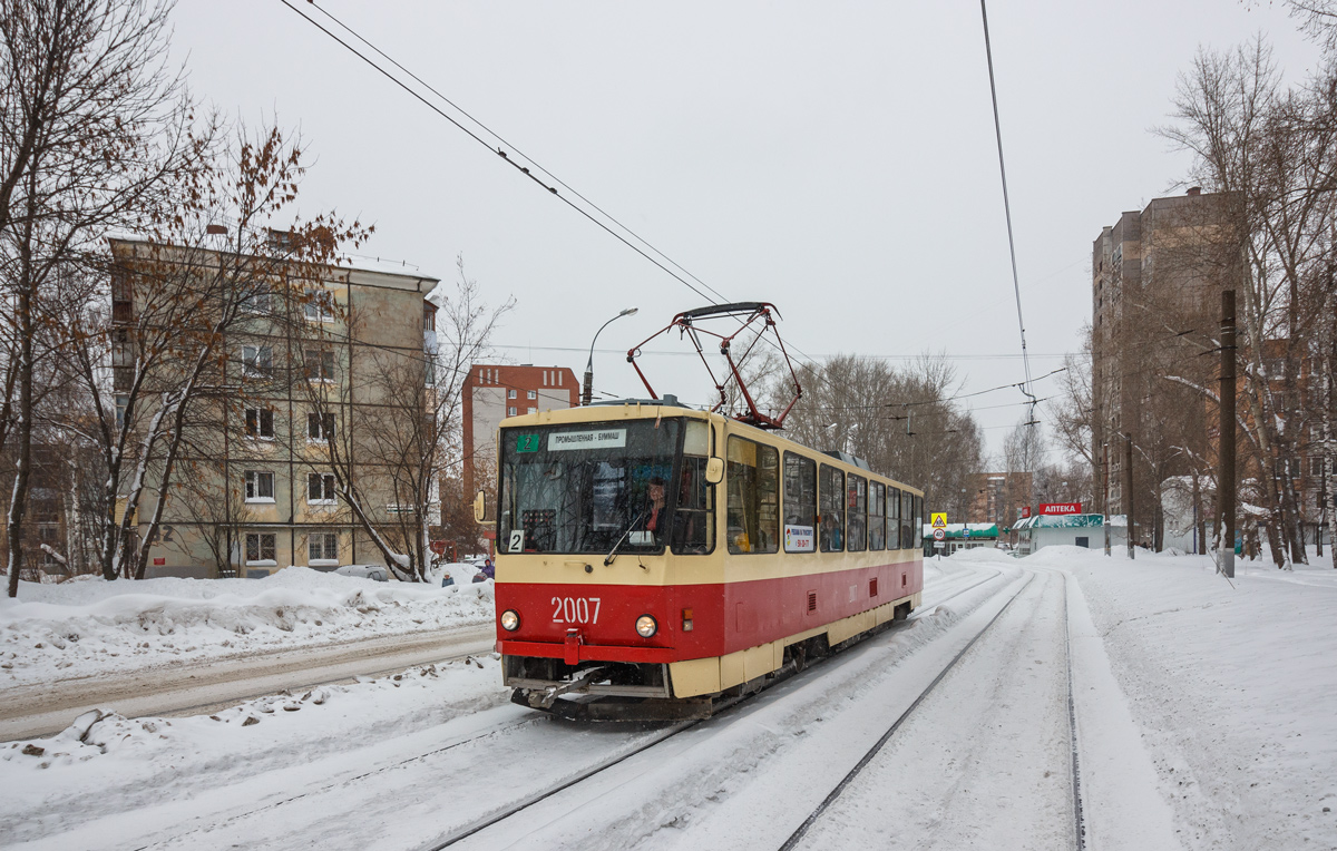 Іжэўск, Tatra T6B5SU № 2007 Іжэўск, Tatra T6B5SU № 2007