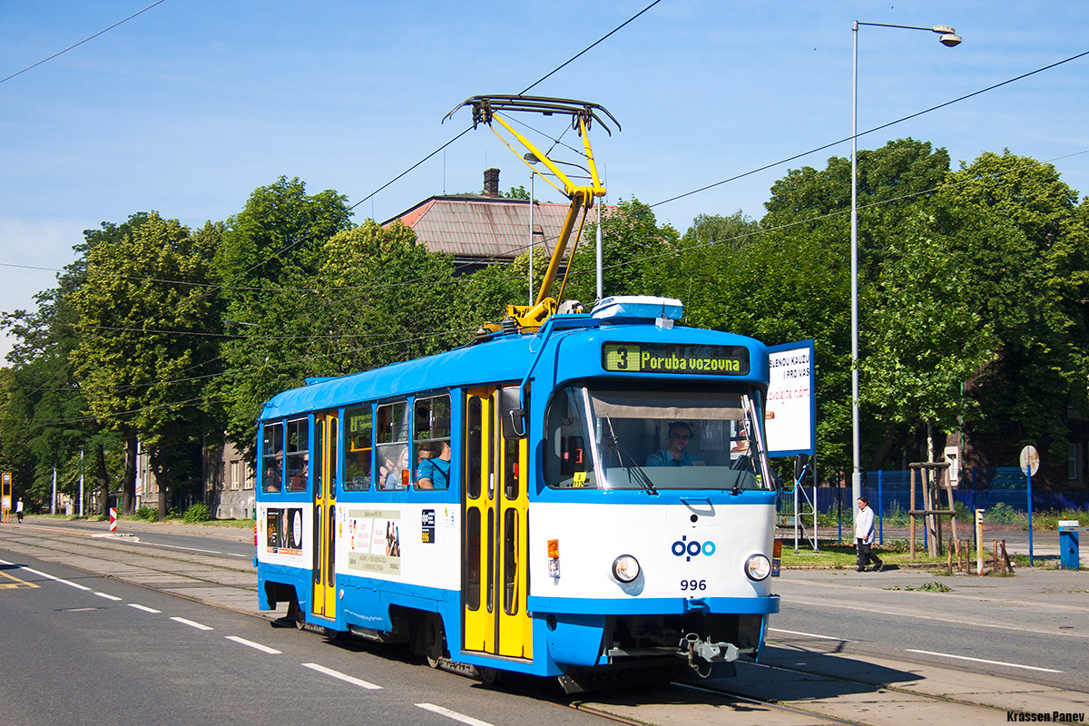 Ostrava, Tatra T3R.P N°. 996