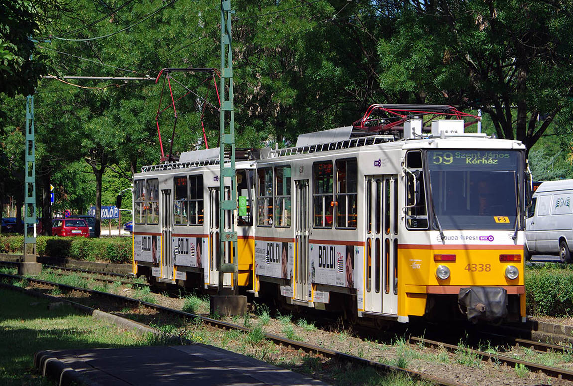Будапешт, Tatra T5C5K2 № 4338