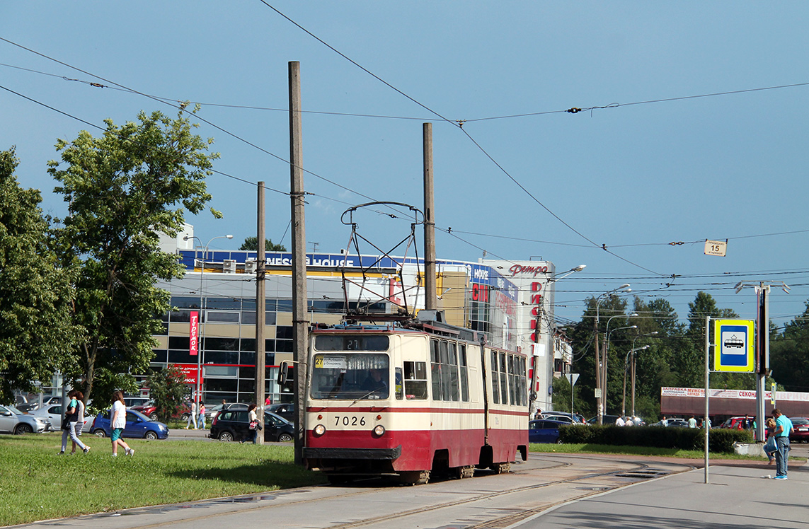 Санкт-Петербург, ЛВС-86К № 7026