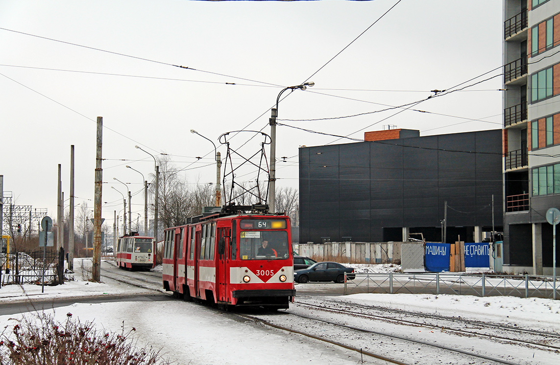 Санкт-Петербург, ЛВС-86К № 3005
