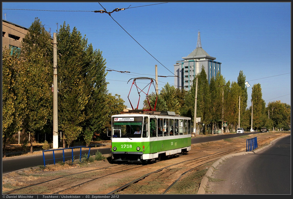 Ташкент, Tatra T6B5SU № 2738