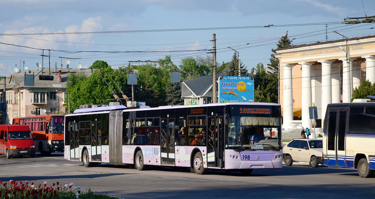 Кременчуг, ЛАЗ E301A1 № 198