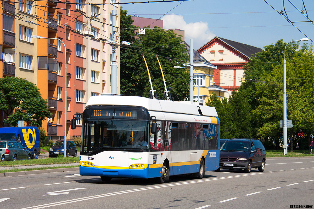 Острава, Solaris Trollino II 12 AC № 3729