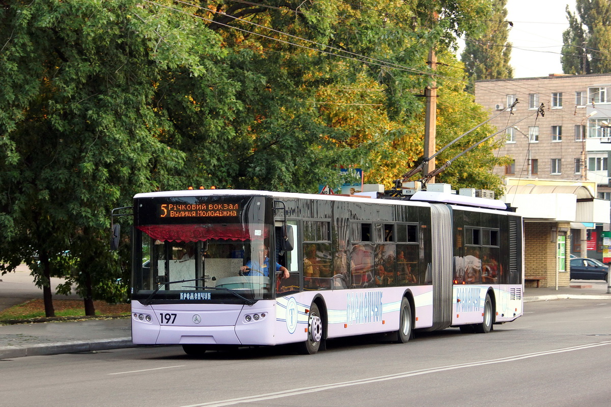 Кременчуг, ЛАЗ E301A1 № 197