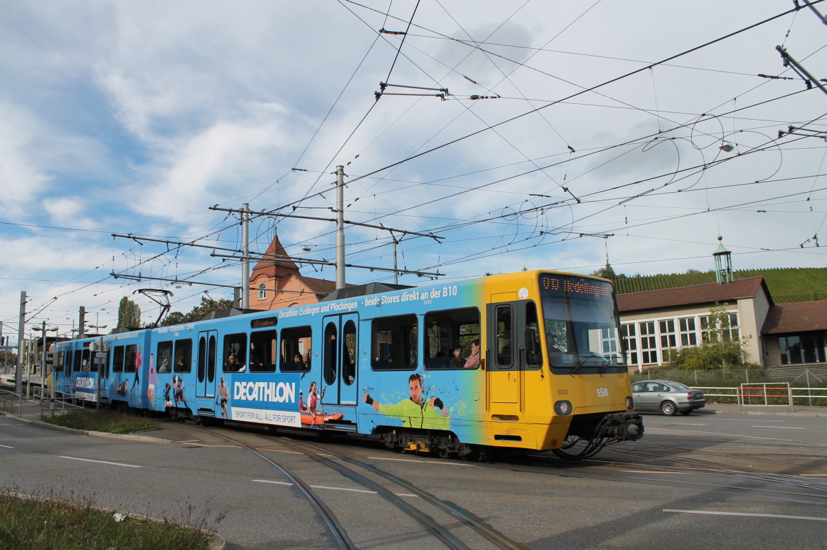 Штутгарт, Duewag DT8.4 № 3020