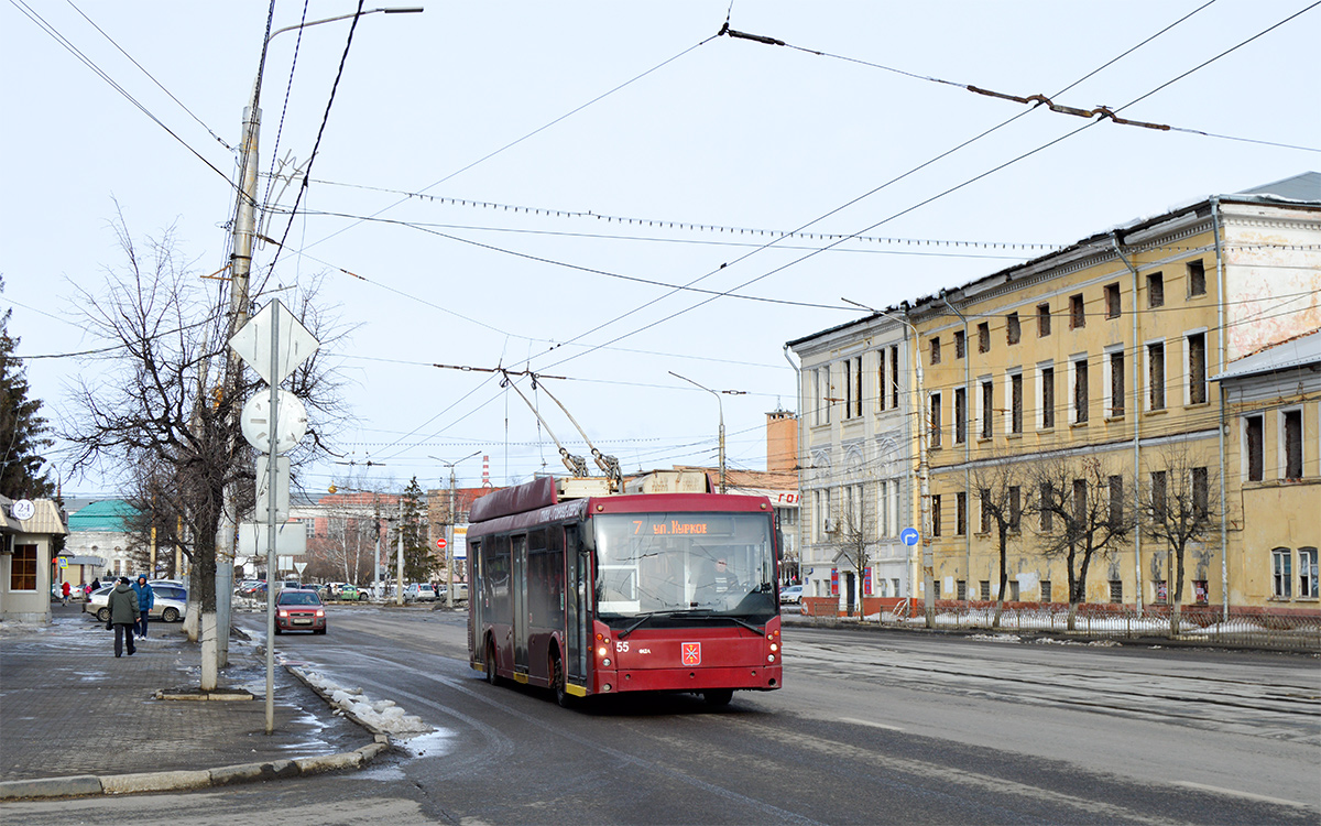 Тула, Тролза-5265.00 «Мегаполис» № 55