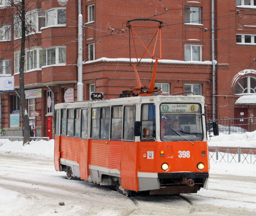 Пермь, 71-605 (КТМ-5М3) № 398 Пермь, 71-605 (КТМ-5М3) № 398