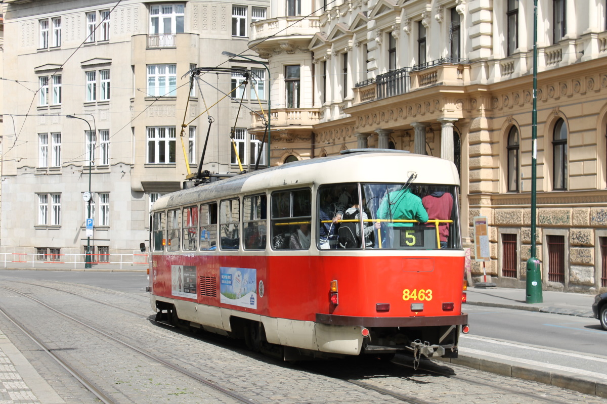 Прага, Tatra T3R.P № 8463