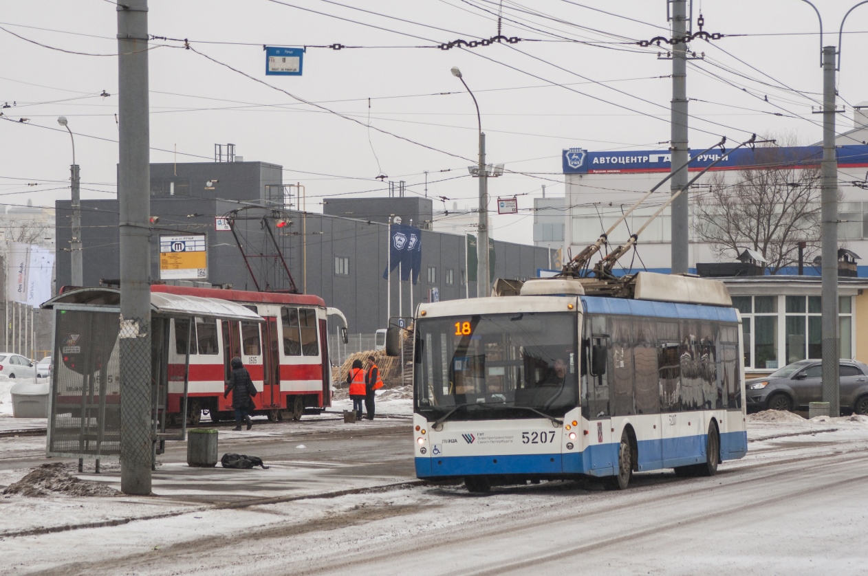 Санкт-Петербург, Тролза-5265.00 «Мегаполис» № 5207