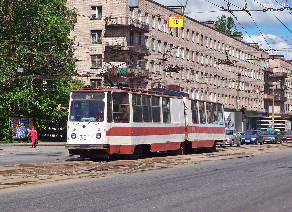 Санкт-Петербург, ЛВС-86К № 3011
