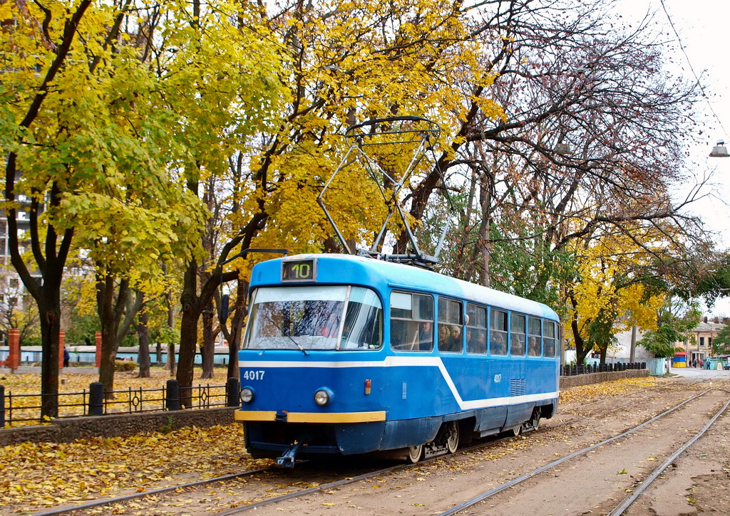 Одесса, Tatra T3R.P № 4017