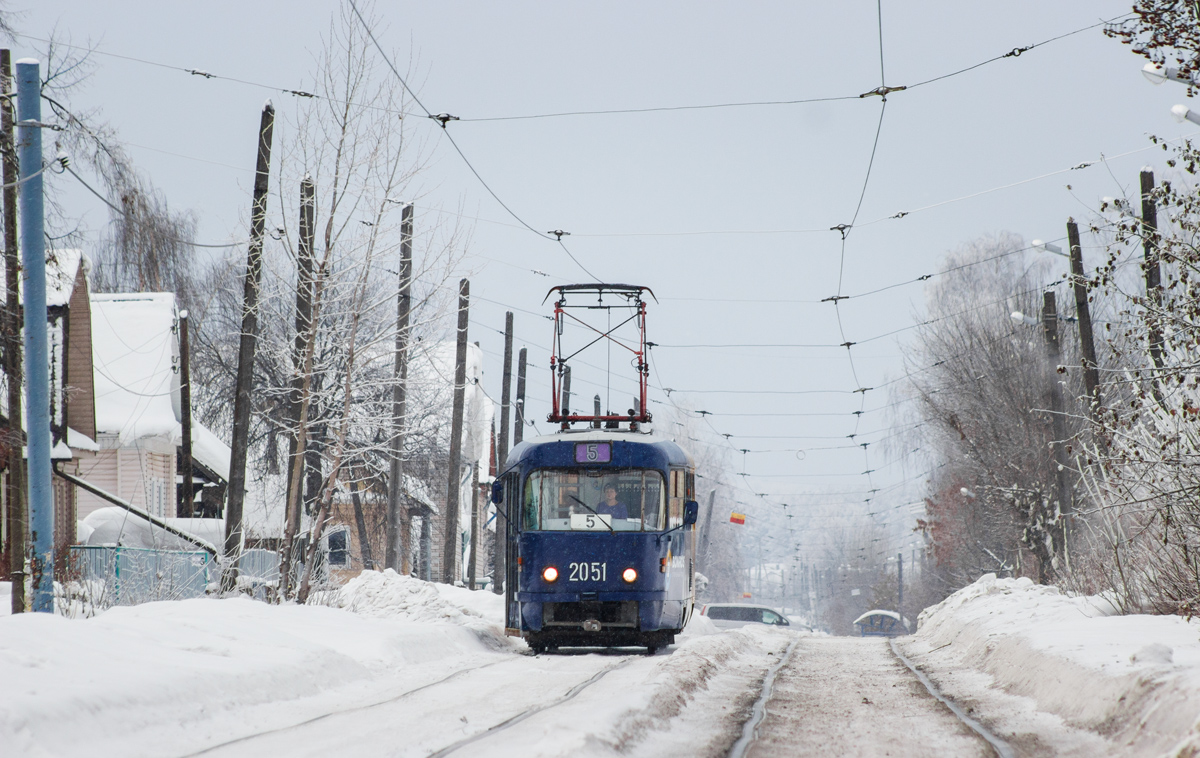 Ижевск, Tatra T3SU мод. Ижевск № 2051