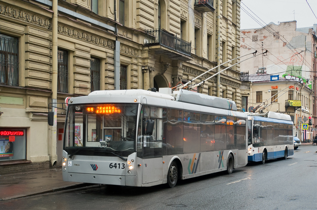 Санкт-Петербург, Тролза-5265.00 «Мегаполис» № 6413
