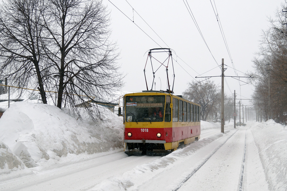 Барнаул, Tatra T6B5SU № 1018
