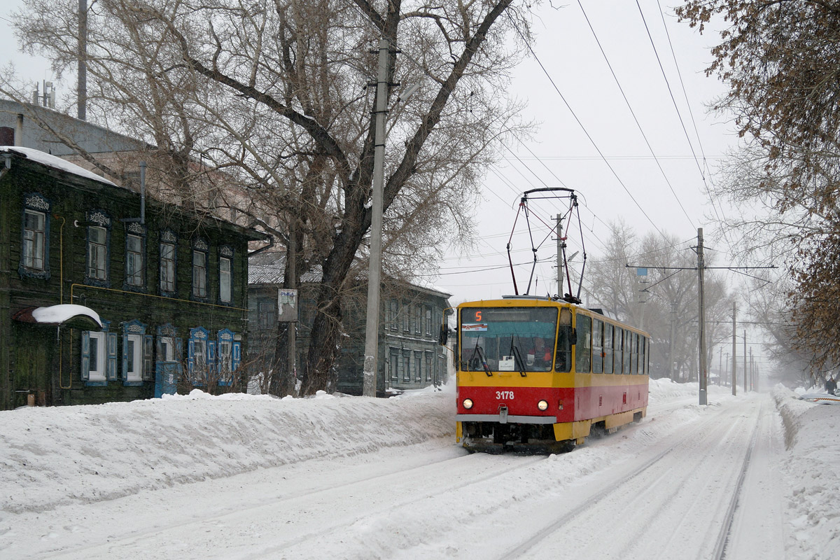 Барнаул, Tatra T6B5SU № 3178