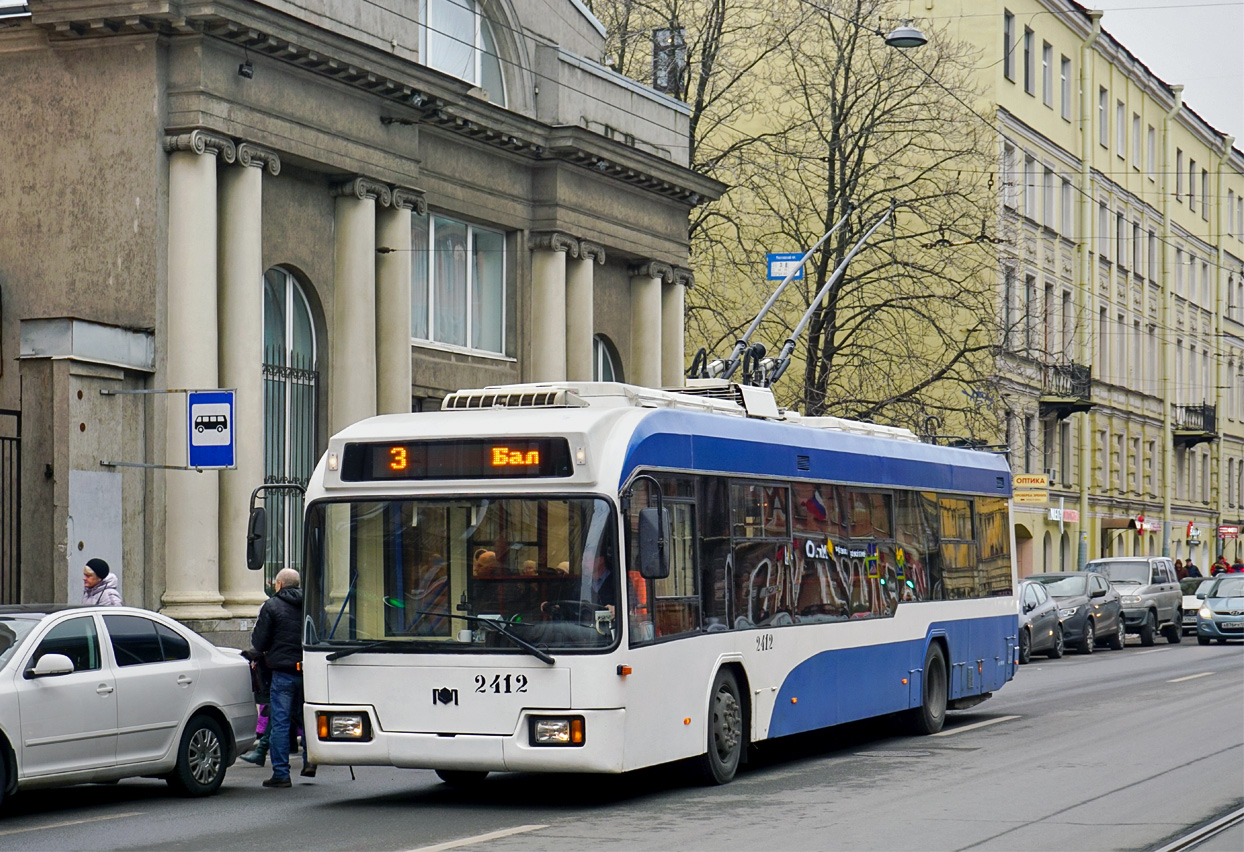 Санкт-Петербург, БКМ 321 № 2412