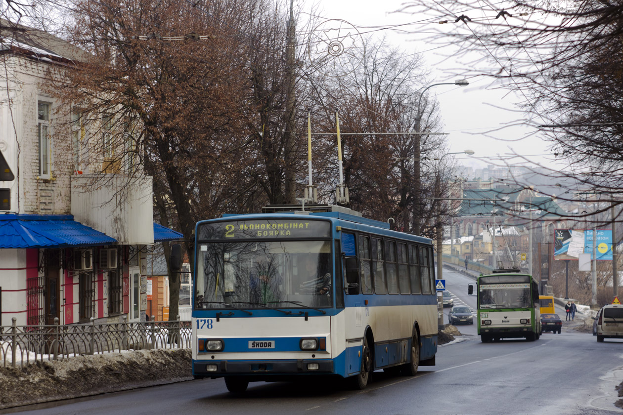 Ровно, Škoda 14Tr17/6M № 178