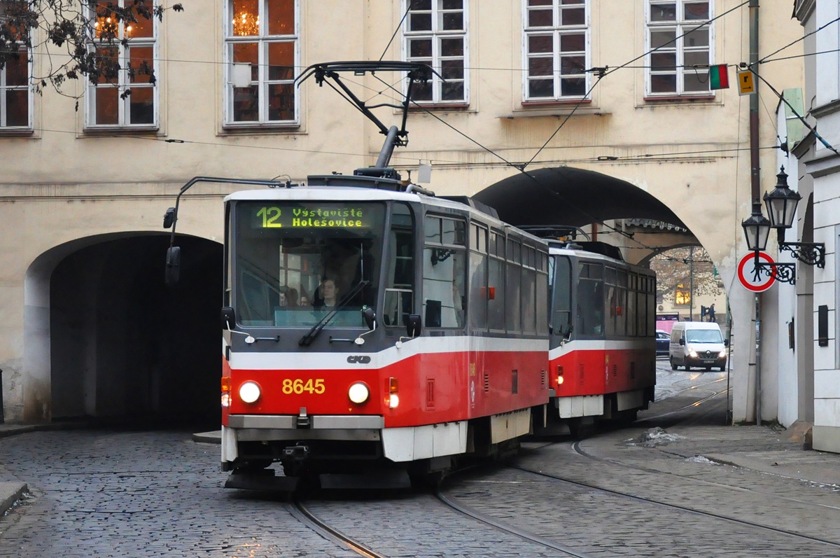 Прага, Tatra T6A5 № 8645