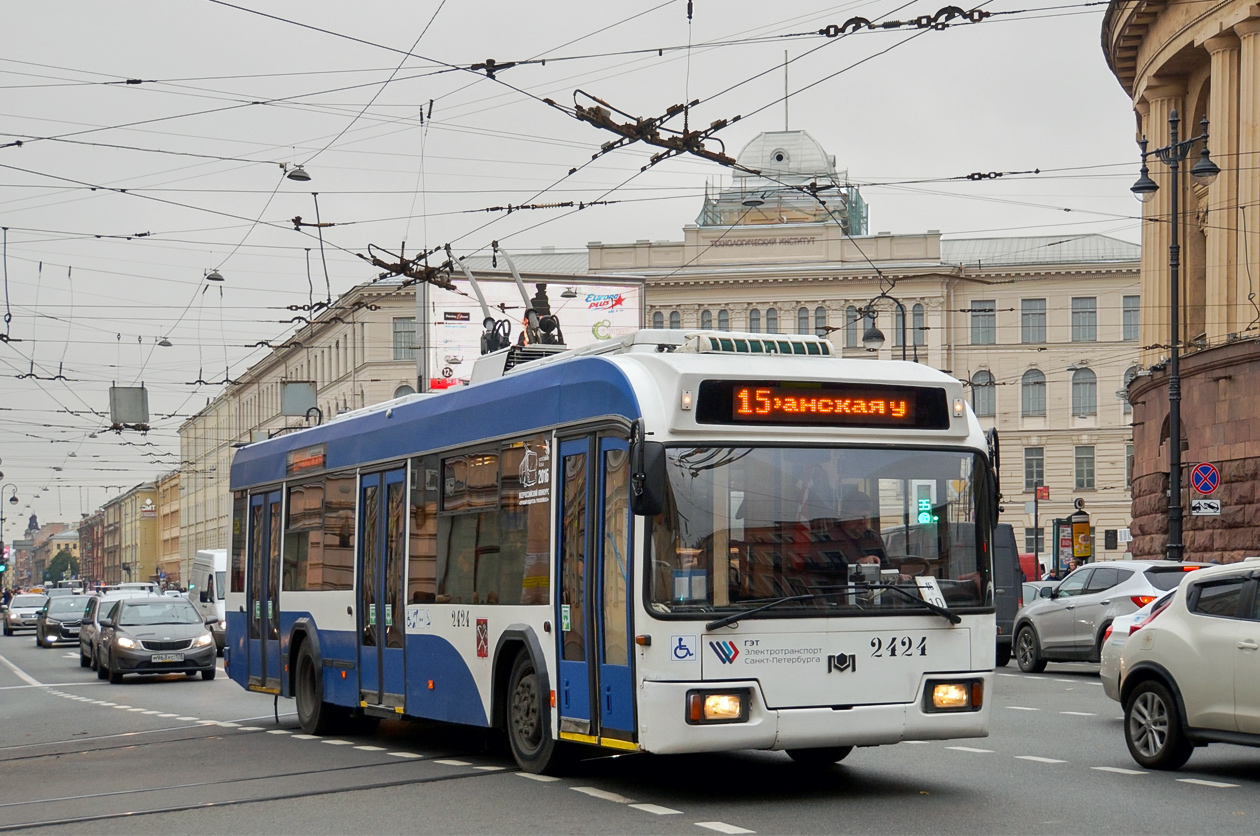 Санкт-Петербург, БКМ 321 № 2424