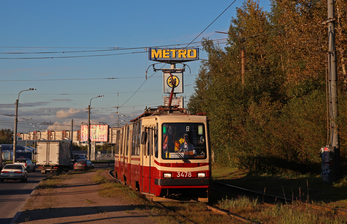 Санкт-Петербург, ЛВС-86К № 3478