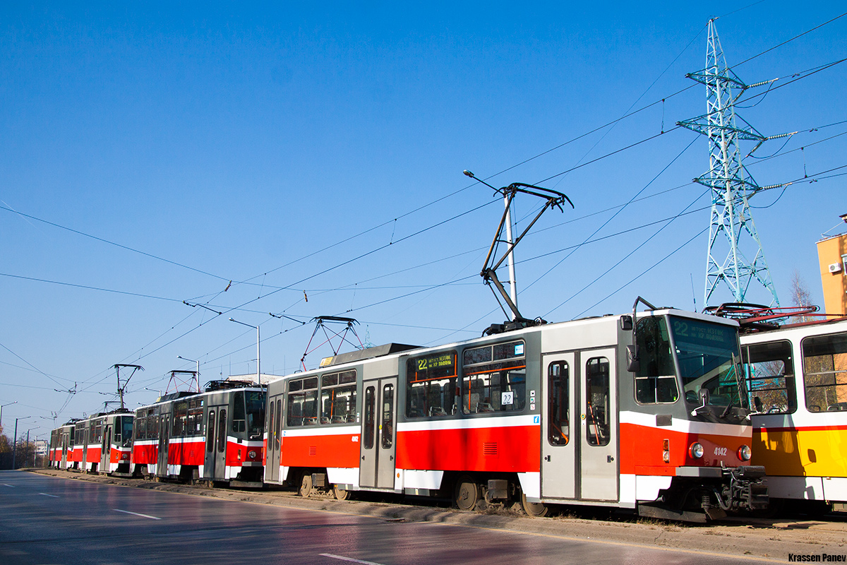 София, Tatra T6A5 № 4142