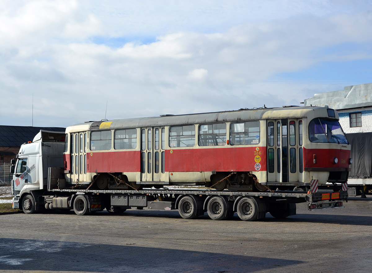 Кошице, Tatra T3SUCS № 386; Луцк — Разные фотографии